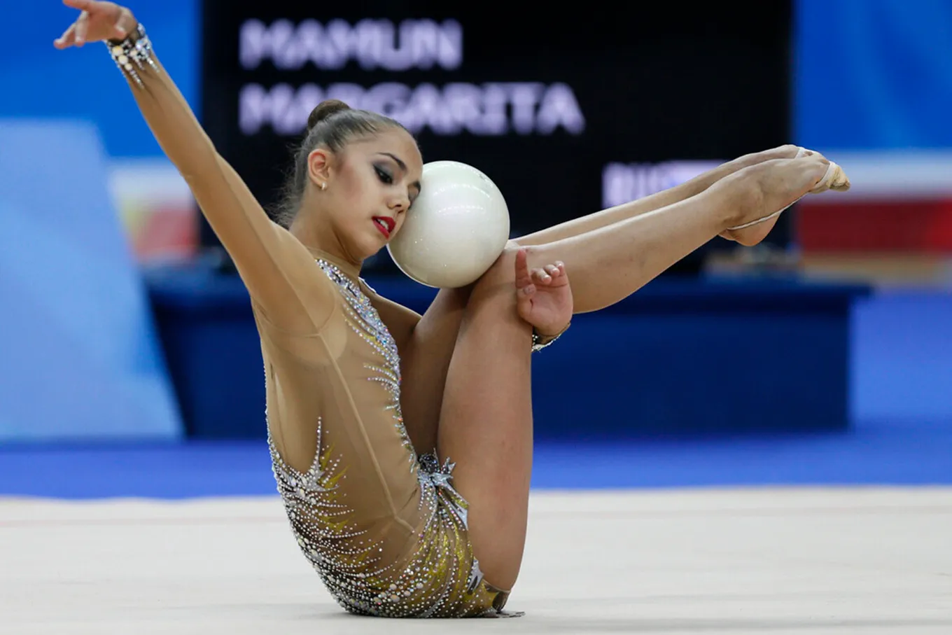 Маргарита Мамун на летней Универсиаде 2013 года. Фото: Mos.ru CC BY 4.0 ru.wikipedia.org