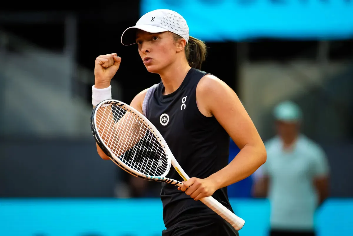 Ига Швентек. Фото: WTA
