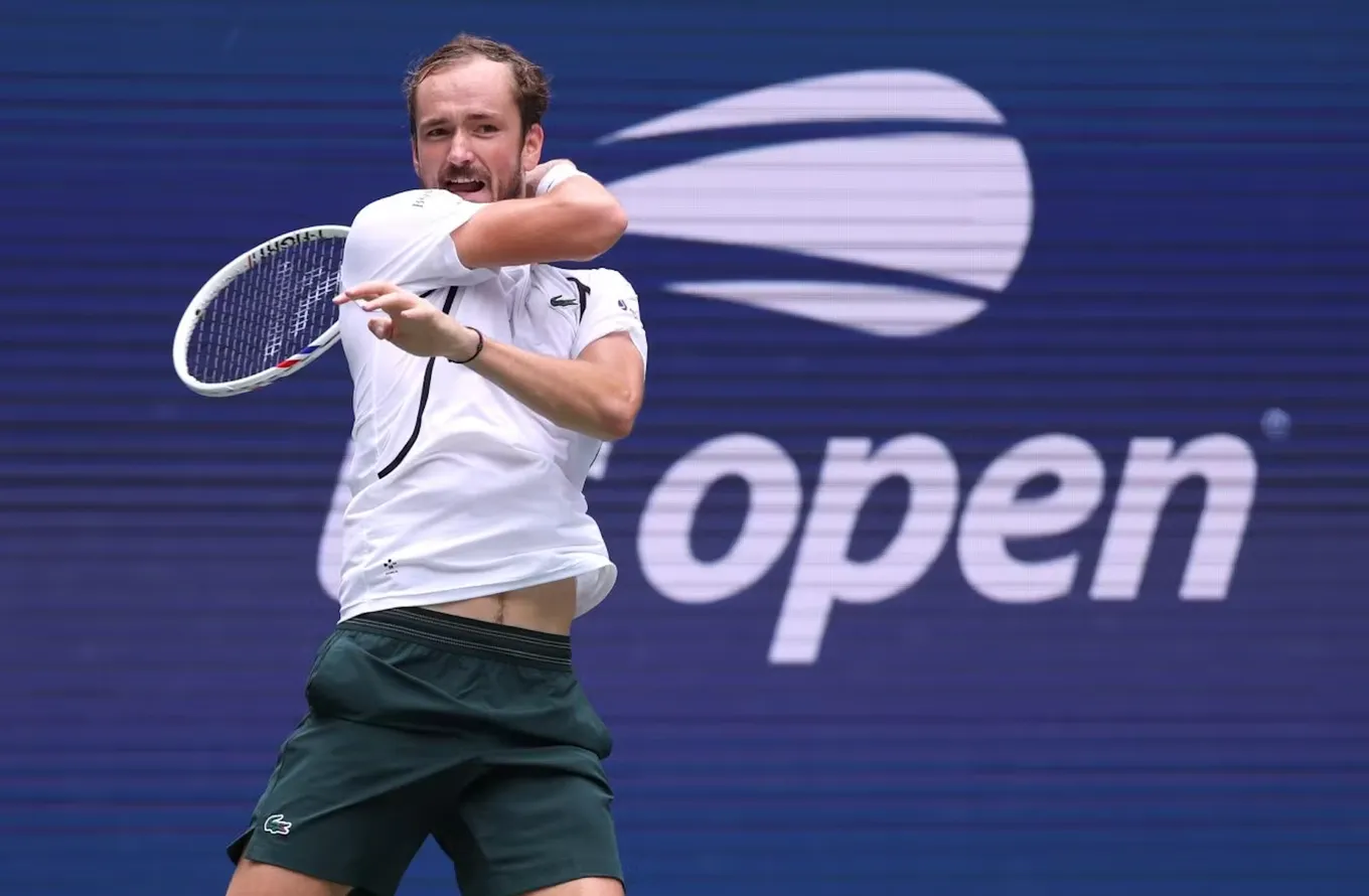 Среди россиян на US Open фаворит – Медведев. Кэф – 15.00