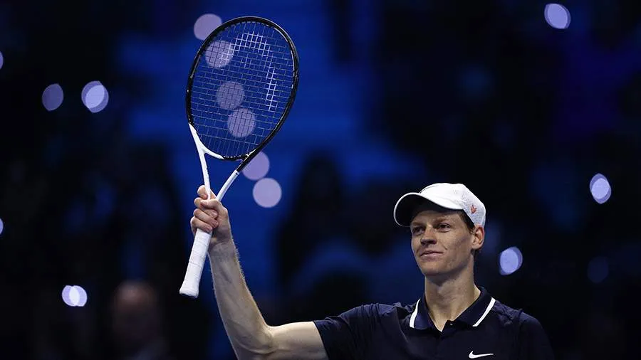 Янник Синнер на Итоговом турнире ATP