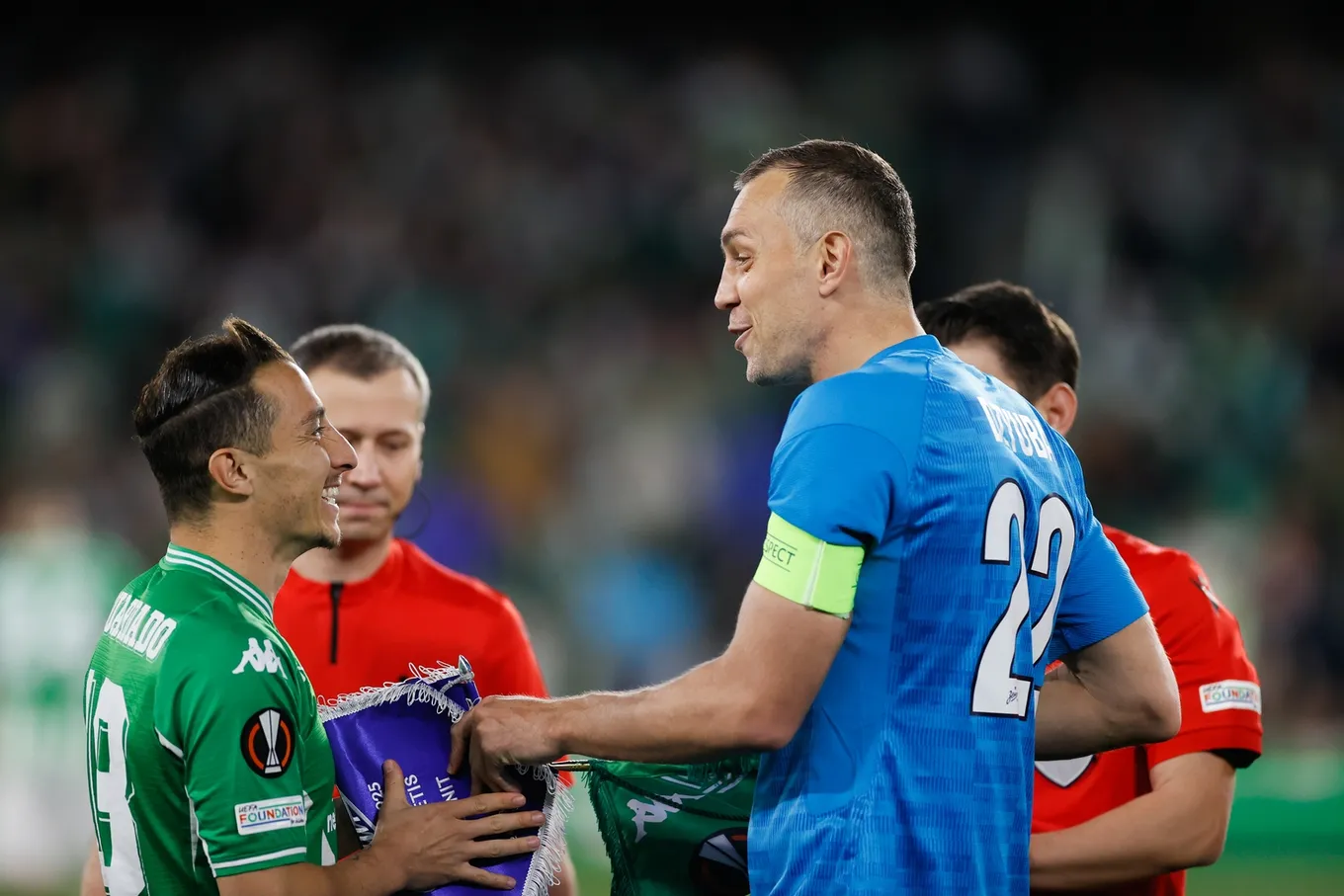 Последний еврокубковый матч «Зенита» против «Бетиса» / Фото: ФК «Зенит»