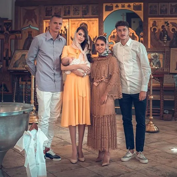 Крестины дочери Тарасова Миланы