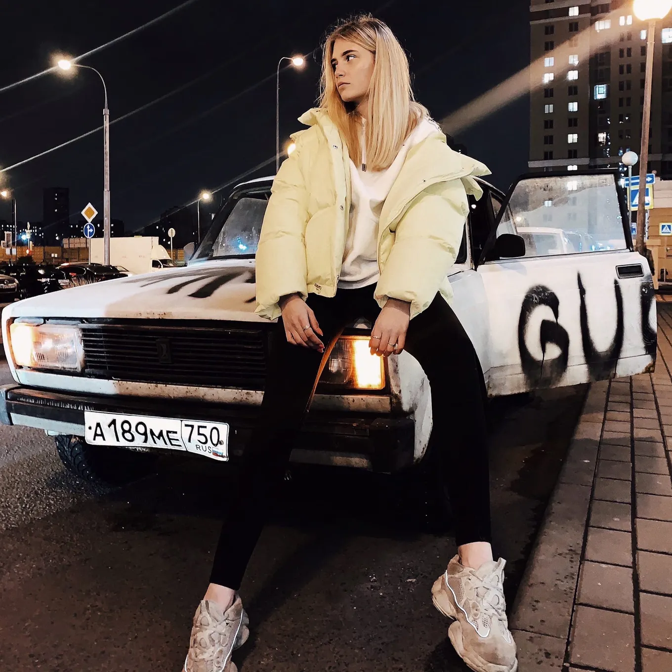 Картингистка Алина Шеленговская