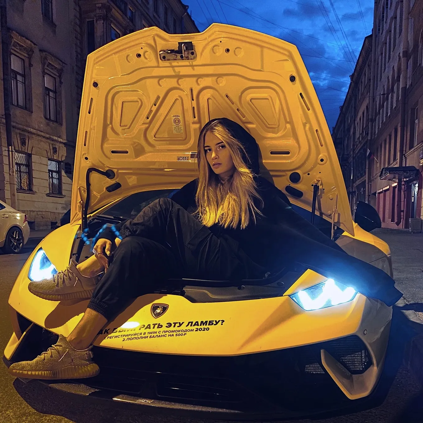 Картингистка Алина Шеленговская