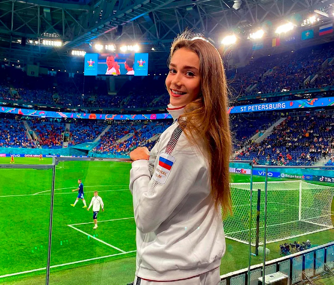 Анна Иванова, член сборной России по художественной гимнастике