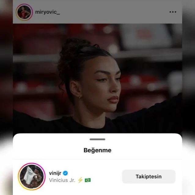 Скриншот из соцсетей Мирайи Йылдрим