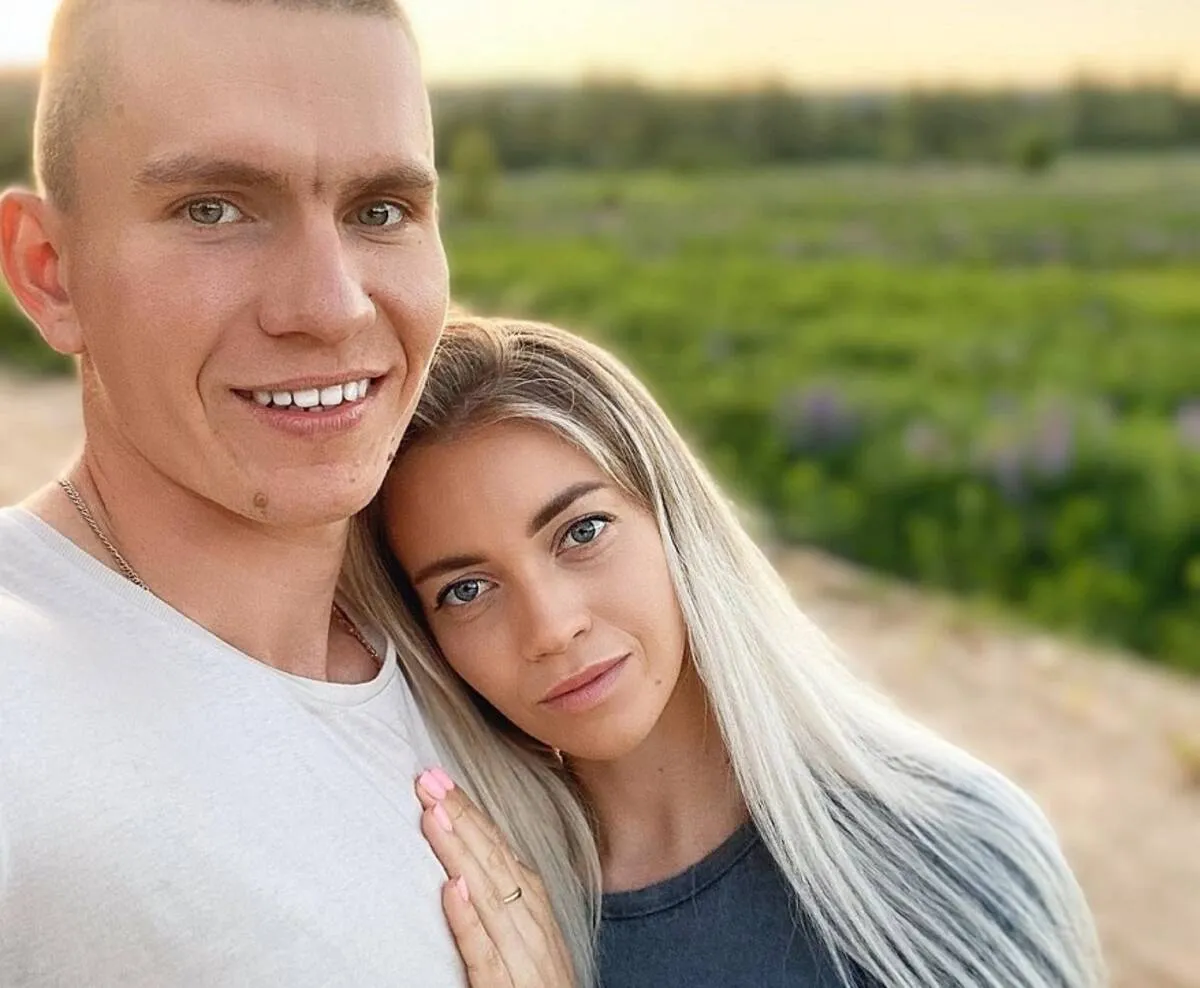 Александр Большунов и Анна Жеребятьева