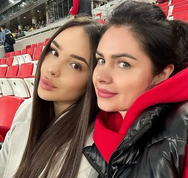 Наталья Пруцева с мамой