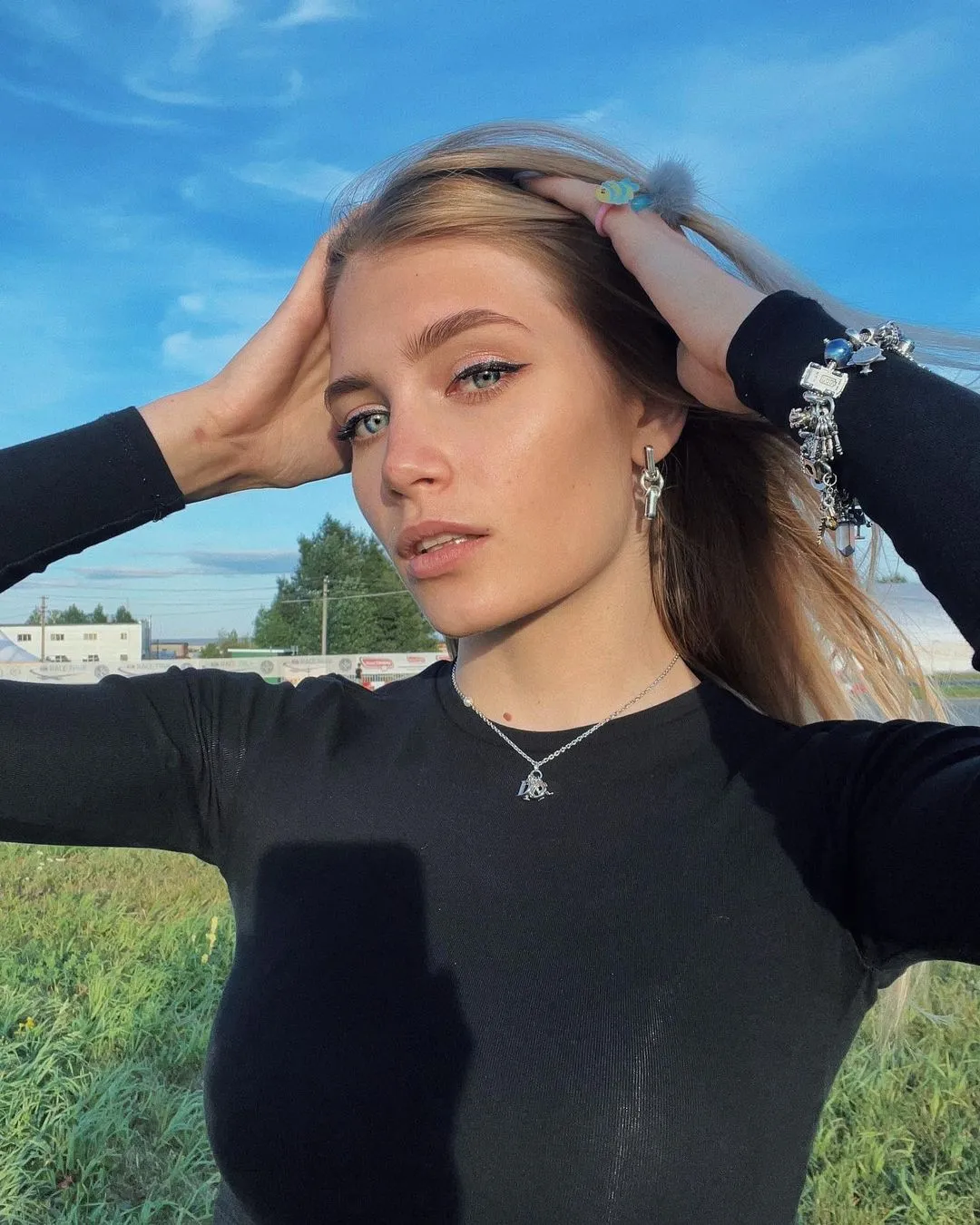 Картингистка Алина Шеленговская