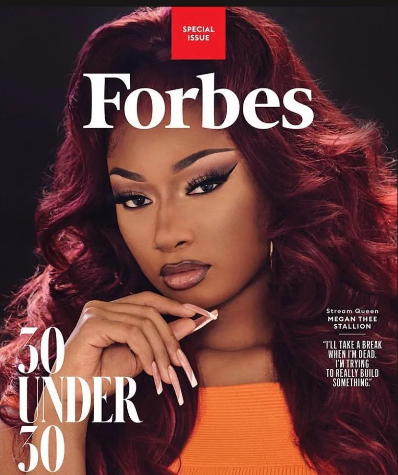 Megan Thee Stallion на обложке Forbes