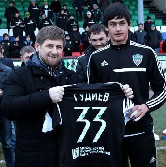 Рамзан Кадыров и Виталий Гудиев
