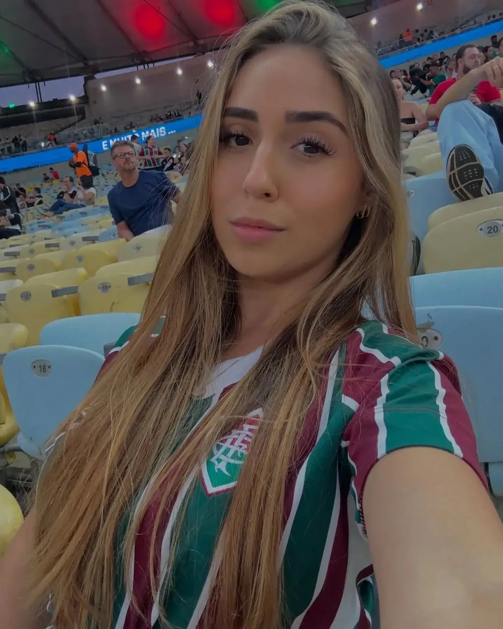 Болельщица «Флуминенсе»