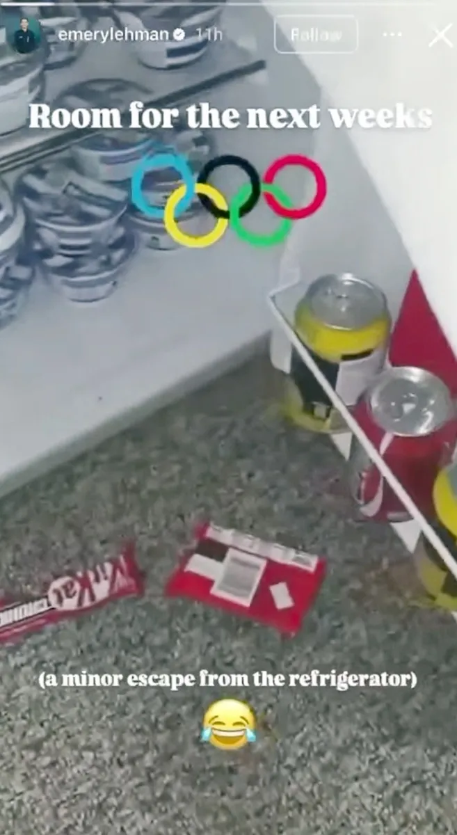 Скриншот из соцсетей Эмери Лемана