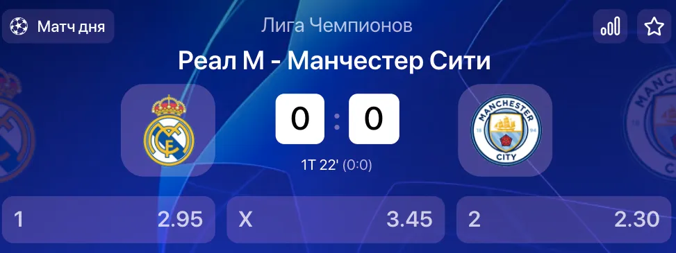 Реал - Ман Сити