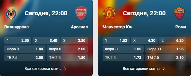 Фонбет Лига Европы