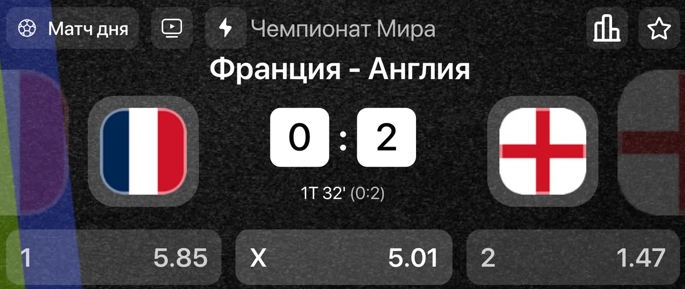 Франция – Англия