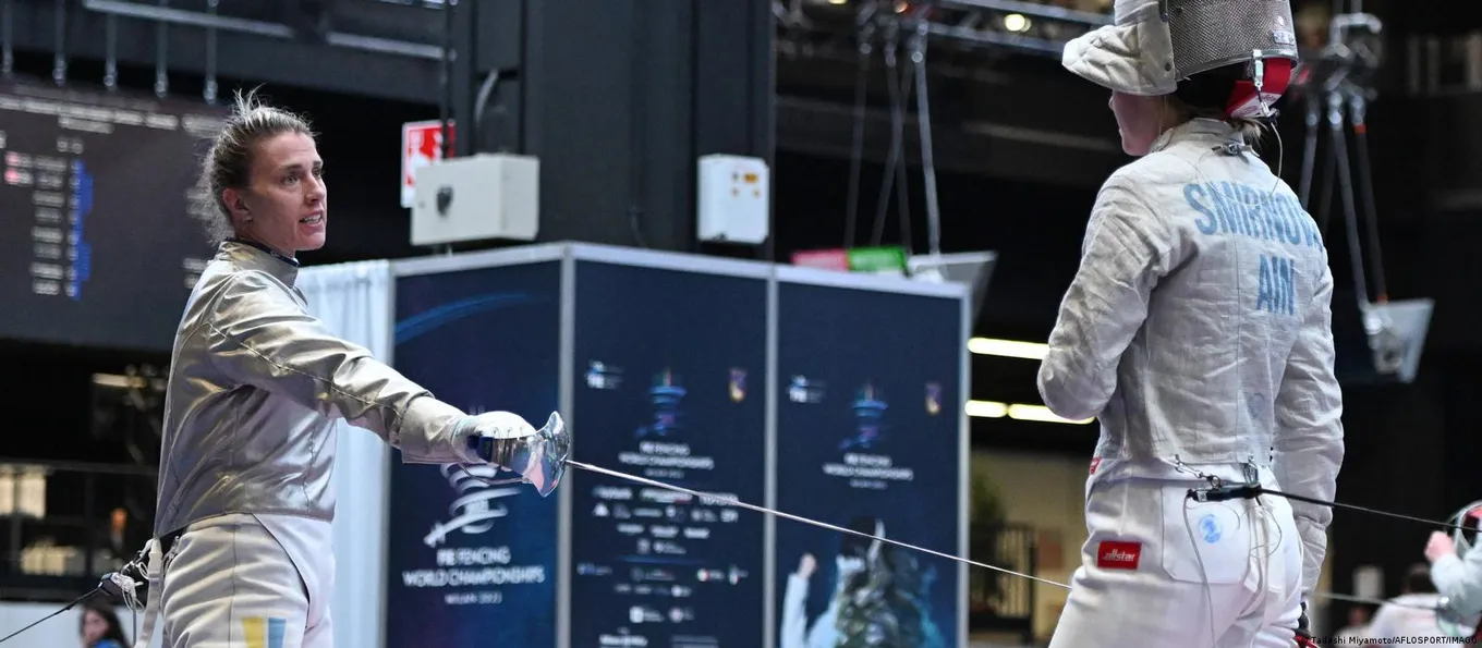 Анна Харлан и Анна Смирнова на чемпионате мира по фехтованию-2023