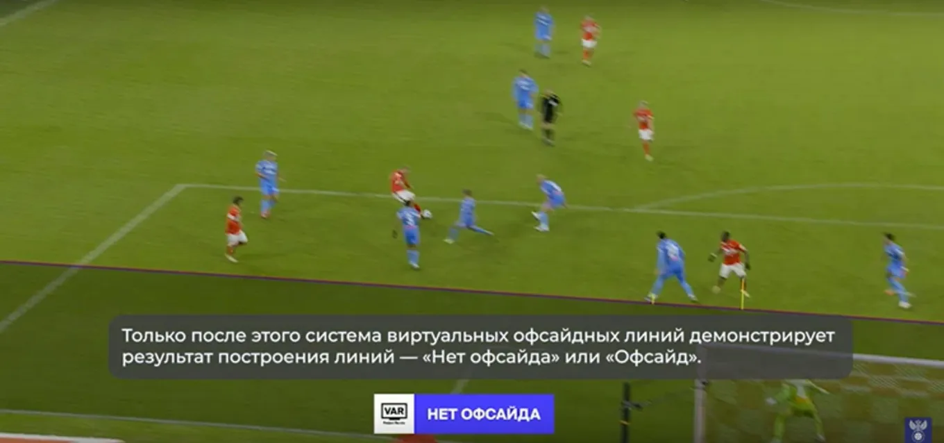 Победный гол «Спартака» в ворота «Зенита»
