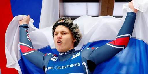 Саночник Репилов выиграл «золото» на чемпионате мира в Германии