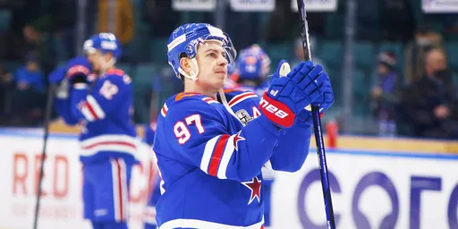 Гусев стал шестым игроком в истории КХЛ, набравшим 500 очков