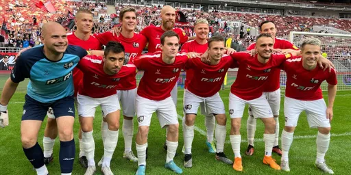 «Амкал» забил 6 голов SD Family в первом матче Медиалиги в Казахстане