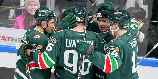 «Ак Барс» со счётом 8:0 разгромил «Барыс» в Астане