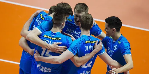 Казанский «Зенит» обыграл «Кузбасс» во втором матче 1/4 финала мужской Суперлиги
