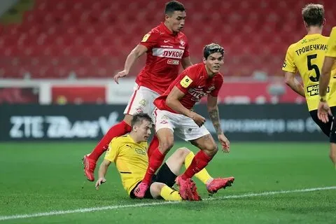 «Спартак» обыграл «Химки» со счетом 3:1: видеообзор