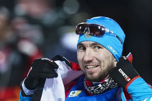 Жаклен выиграл гонку преследования на чемпионате мира по биатлону, Логинов стал третьим