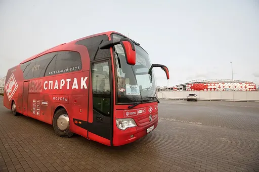 «Спартак» будет добираться в Воронеж на матч ФОНБЕТ Кубка России с «Факелом» на автобусе
