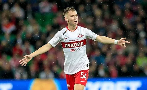 Игрок «Спартака» Умяров получил награду лучшего дебютанта РПЛ в 2019 году
