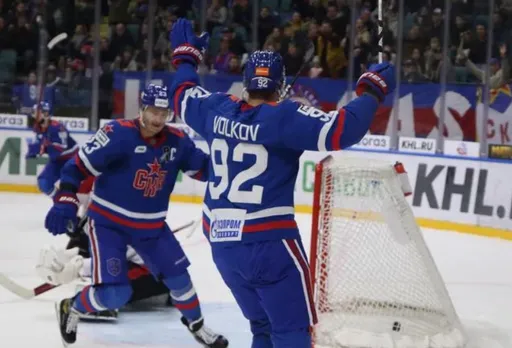 «Локомотив» проиграл СКА в матче регулярного чемпионата КХЛ