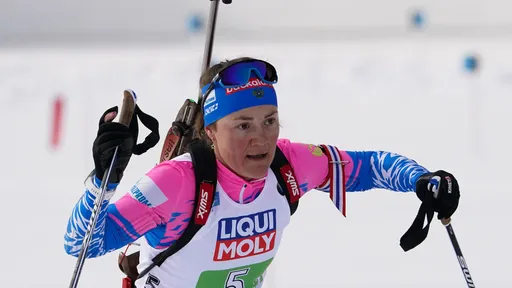 37-летняя Юрлова-Перхт будет включена в расширенный состав сборной России по биатлону на следующий сезон