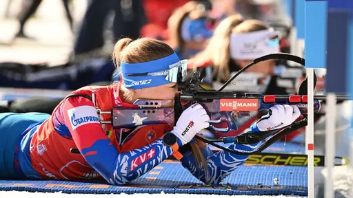 Павлова выиграла спринт на чемпионате России по биатлону