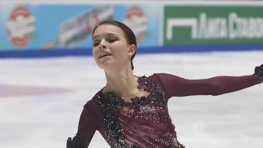 Видео произвольной программы олимпийской чемпионки Пекина Анны Щербаковой
