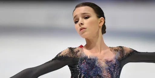 Анна Щербакова исполнила четверной флип в произвольной программе на Гран-при Италии