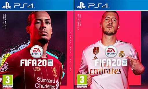 Азар и ван Дейк будут на обложках FIFA 20