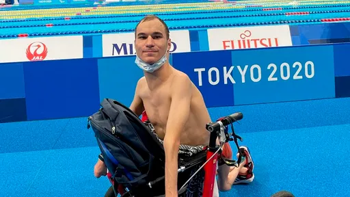 Даниленко завоевал бронзовую медаль Паралимпийских игр в Токио в плавании на дистанции 50 метров на спине