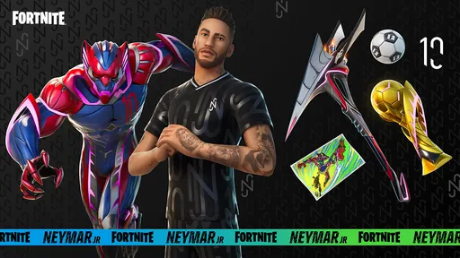 В Fortnite появятся скин Неймара и новые испытания