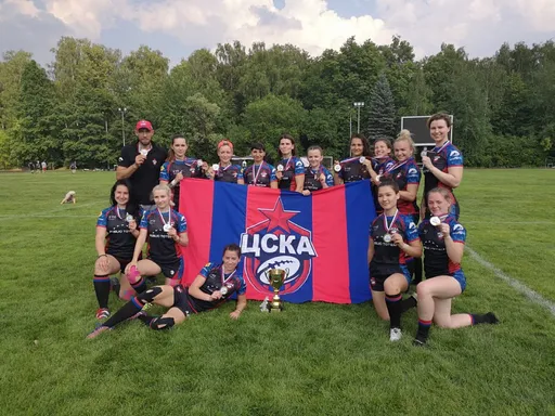 Женская команда ЦСКА победила в 4-м туре Чемпионата России по регби-7