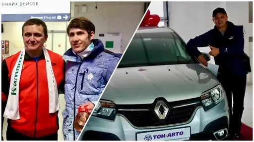 Латыпов подарил своему первому тренеру новенький автомобиль