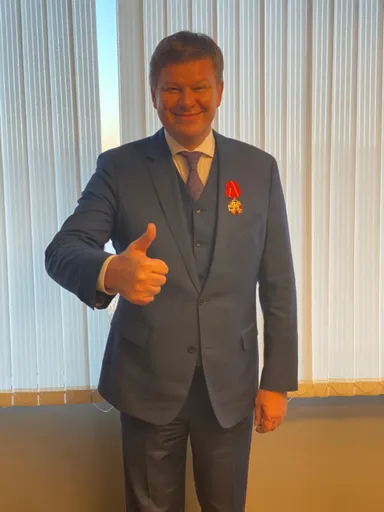 Дмитрий Губерниев получил орден Александра Невского