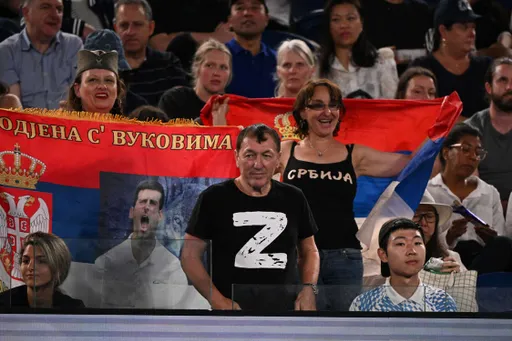 Полиция задержала болельщика из США в футболке с огромной литерой Z на Australian Open