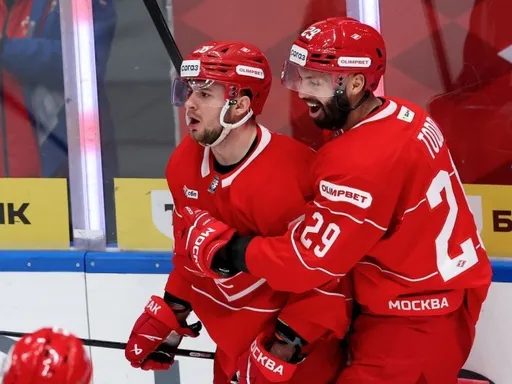 «Спартак» обыграл «Шанхайских Драконов» в выездном матче FONBET КХЛ