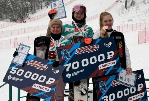 Сноубордистка из Подмосковья завоевала медаль Кубка России