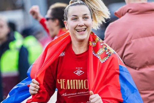 Полузащитница московского «Спартака» Филипович стала футболисткой года в Сербии