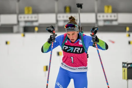 Сборная Свердловской области победила на чемпионате России по биатлону