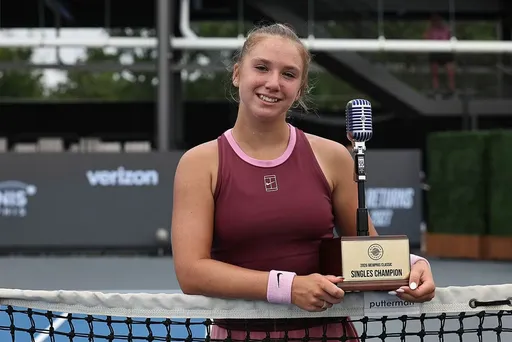 16-летняя россиянка Кристина Лютова поднимется на 103 позиции в рейтинге WTA