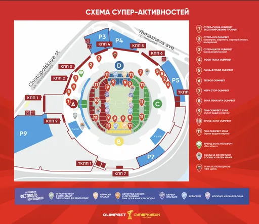 OLIMPBET устроит футбольный праздник на Суперкубке