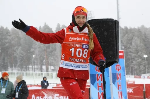 Пантрина выиграла спринт свободным стилем на пятом этапе КР